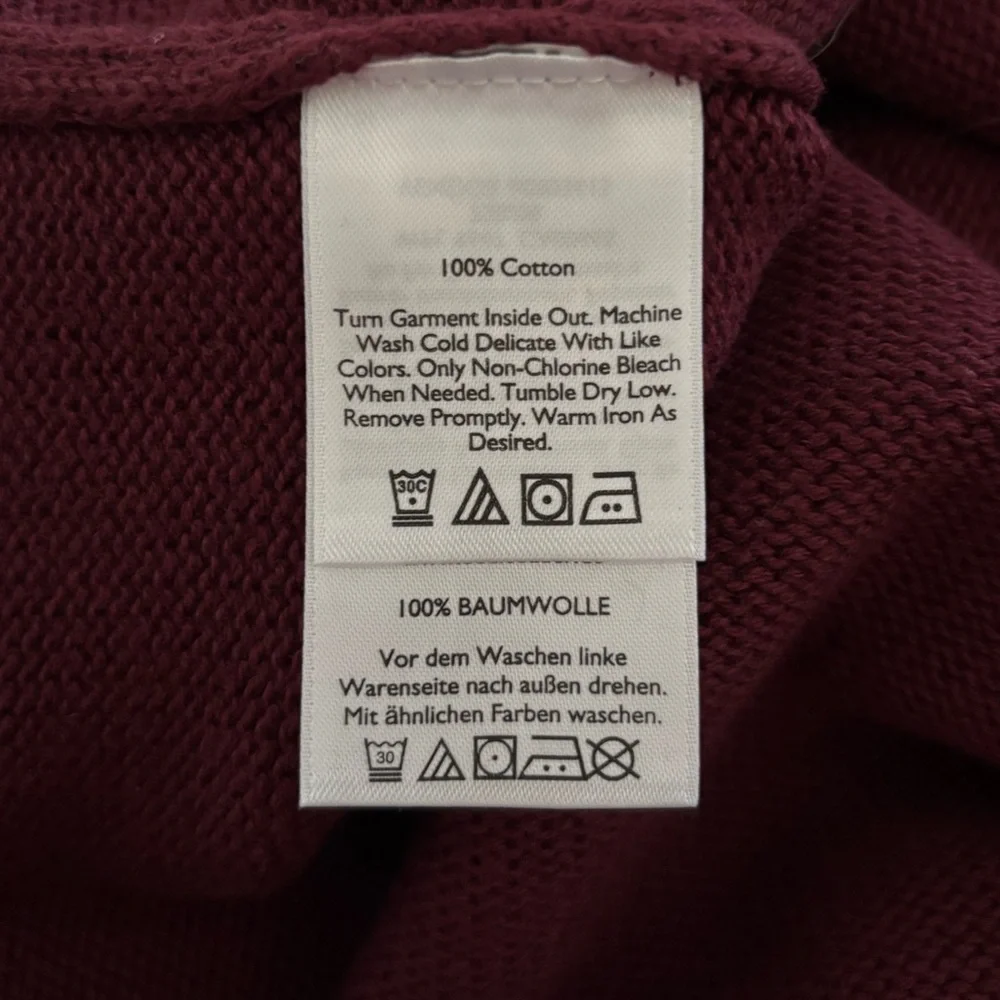 Eddie Bauer Men’s Quarter Zip Sweater